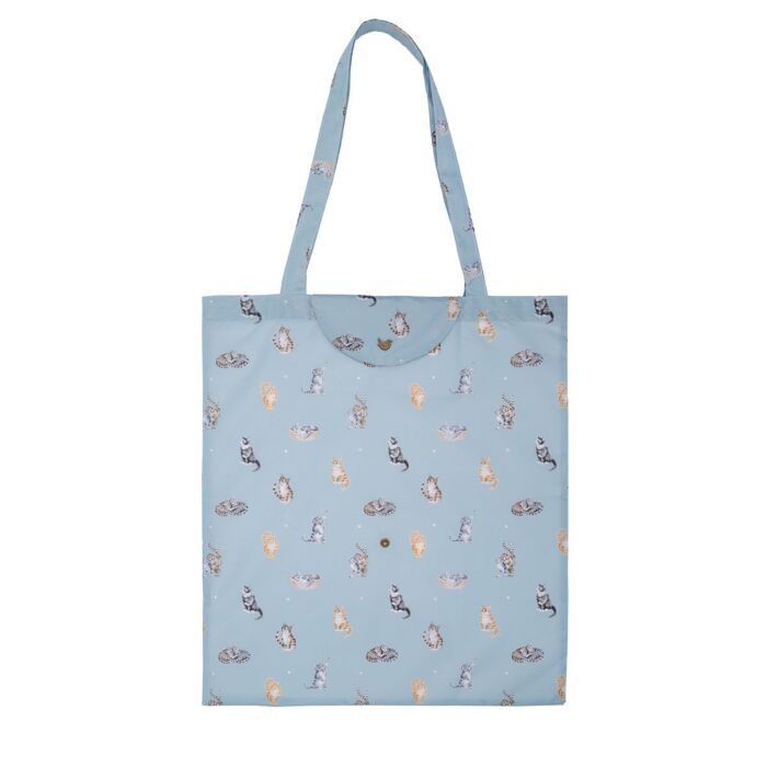 Wrendale Designs Foldable Shopping Bag - Feline Friends